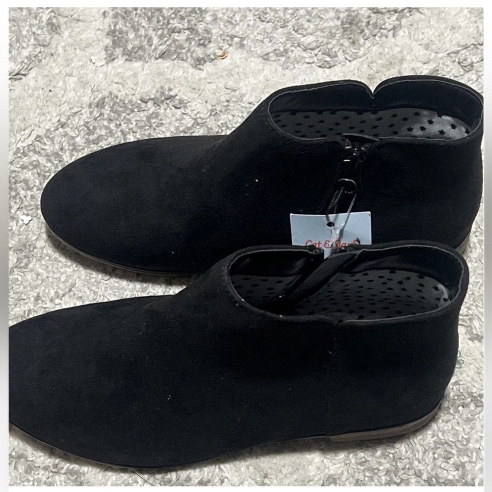 Cat & Jack Black Men's Chukka Ankle Boots 5 , new